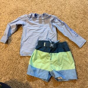 Kids Swim Set - Blue and Green